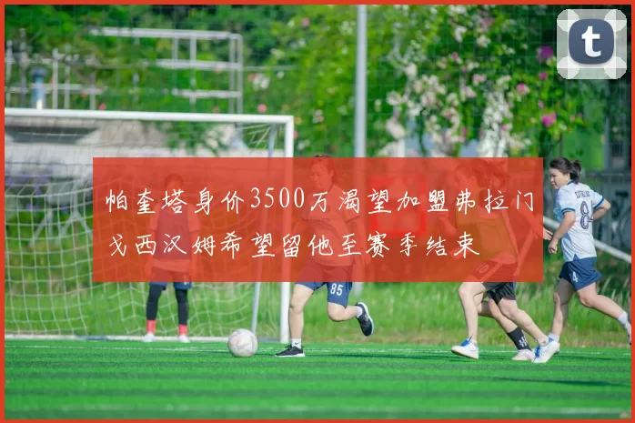 帕奎塔身价3500万渴望加盟弗拉门戈西汉姆希望留他至赛季结束