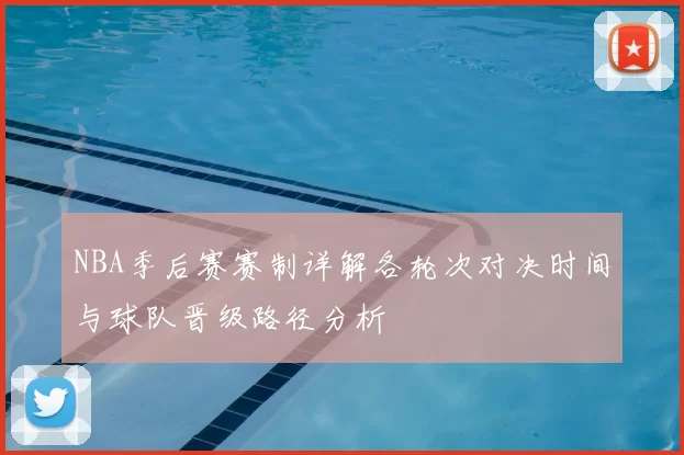 NBA季后赛赛制详解各轮次对决时间与球队晋级路径分析