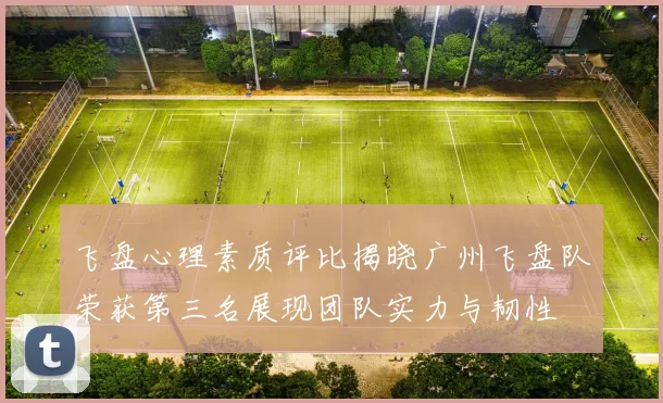 飞盘心理素质评比揭晓广州飞盘队荣获第三名展现团队实力与韧性